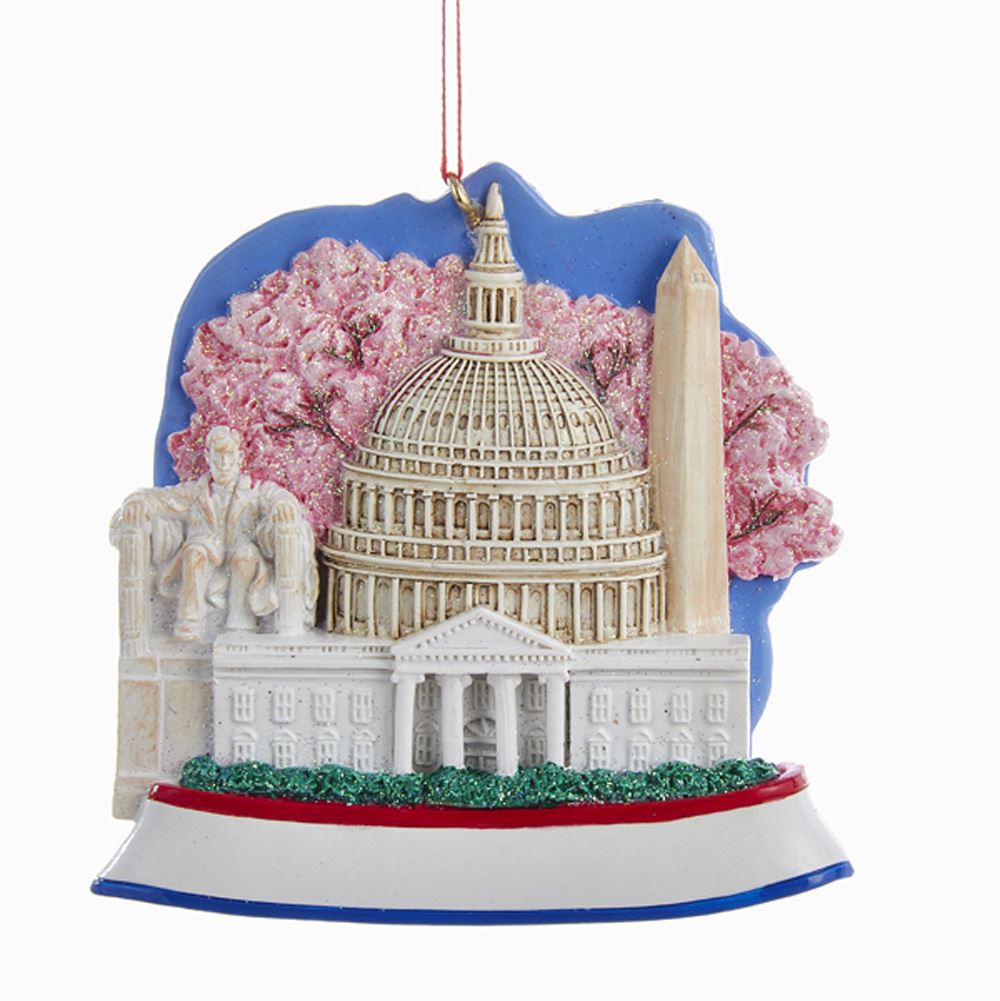 Washington, DC Scene Ornament
