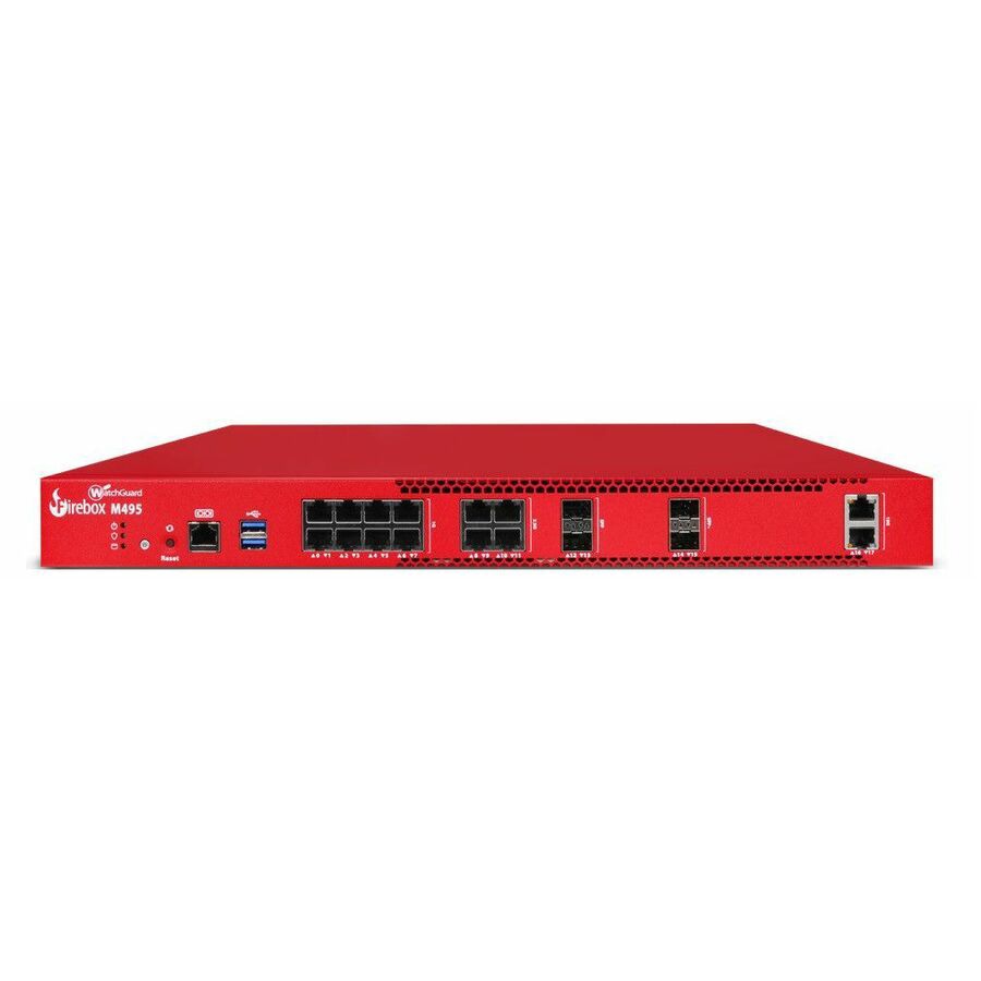 WatchGuard Firebox M495 Firewall with 3-Year Basic Security – Enterprise Network Protection