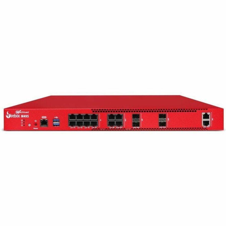 WatchGuard Firebox M495 Firewall with 3-Year Basic Security – Enterprise Network Protection