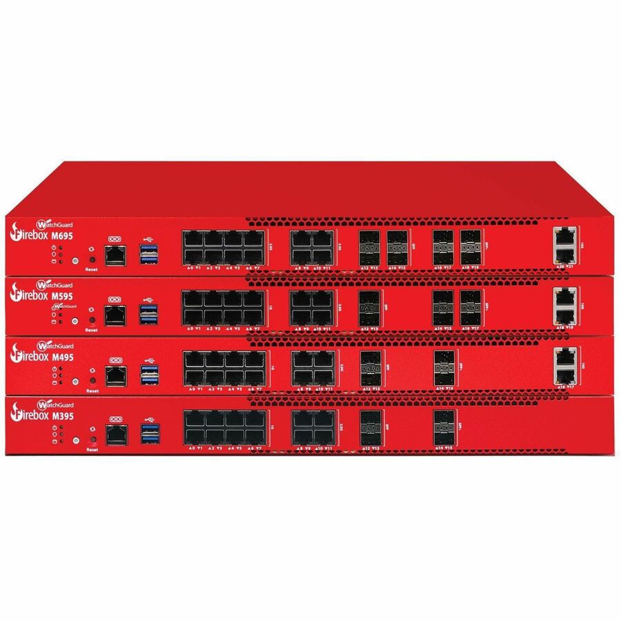 WatchGuard Firebox M495 Firewall with 3-Year Basic Security – Enterprise Network Protection