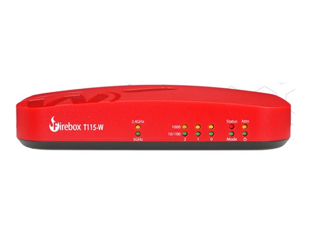 WatchGuard Firebox T115-W Firewall with 1-Year Total Security for Micro-Offices