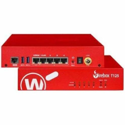 WatchGuard Firebox T125 1RU Firewall with 3-Year Total Security Suite for SMBs