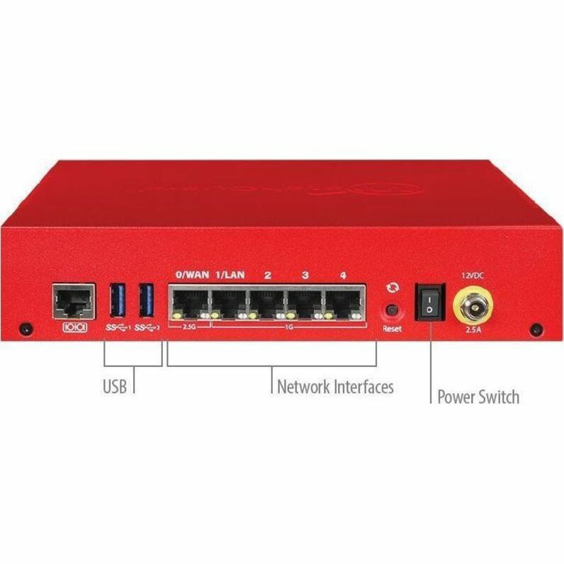 WatchGuard Firebox T125 Firewall with 3-Year Security Suite for Small Sites