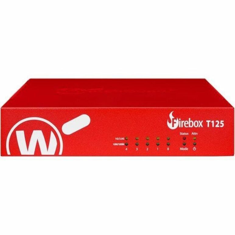 WatchGuard Firebox T125 Firewall with 3-Year Security Suite for Small Sites
