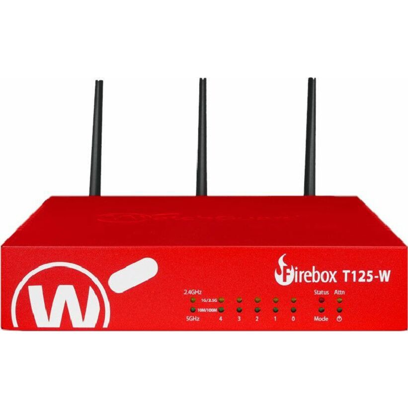 WatchGuard Firebox T125-W Wi-Fi 7 Security Appliance with 3-Year Basic Suite for SMBs