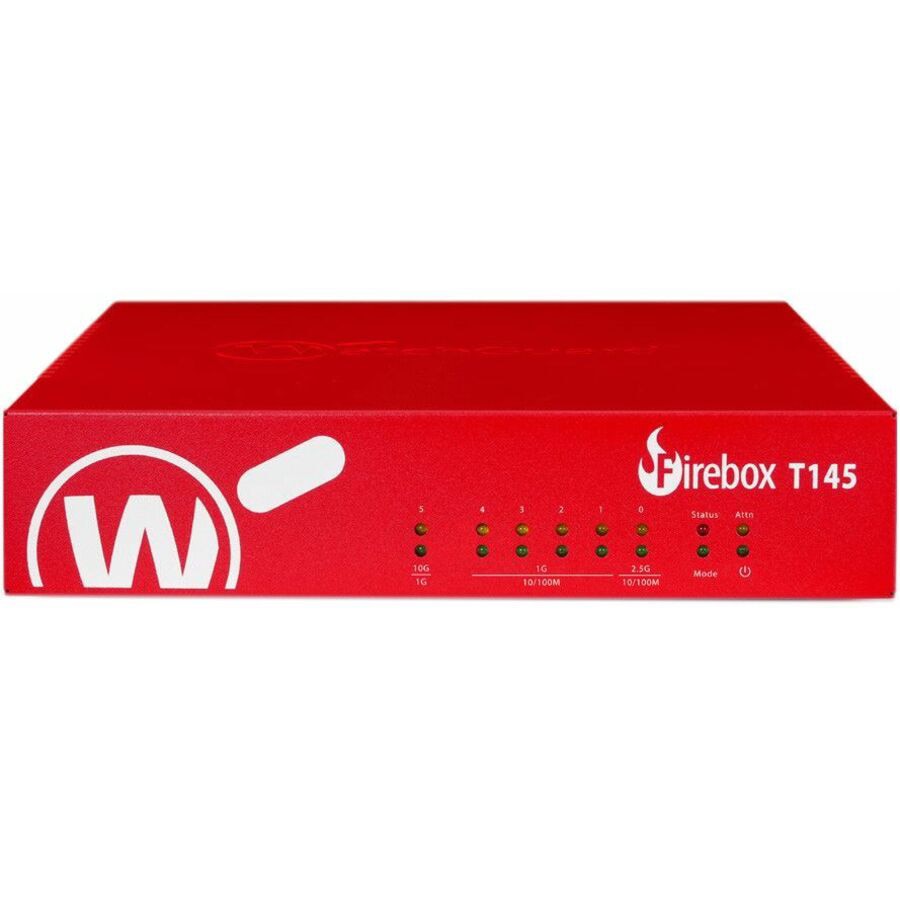 WatchGuard Firebox T145 Network Security Appliance with 3-Year Protection for SMBs