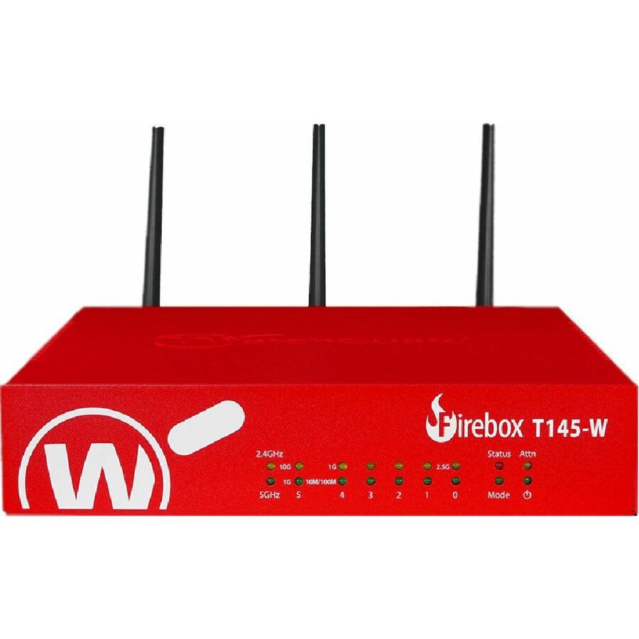 WatchGuard Firebox T145-W Firewall with 1-Year Security Suite for SMBs