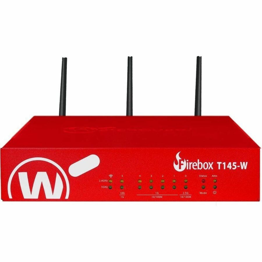 WatchGuard Firebox T145-W Firewall with 3-Year Security for SMBs