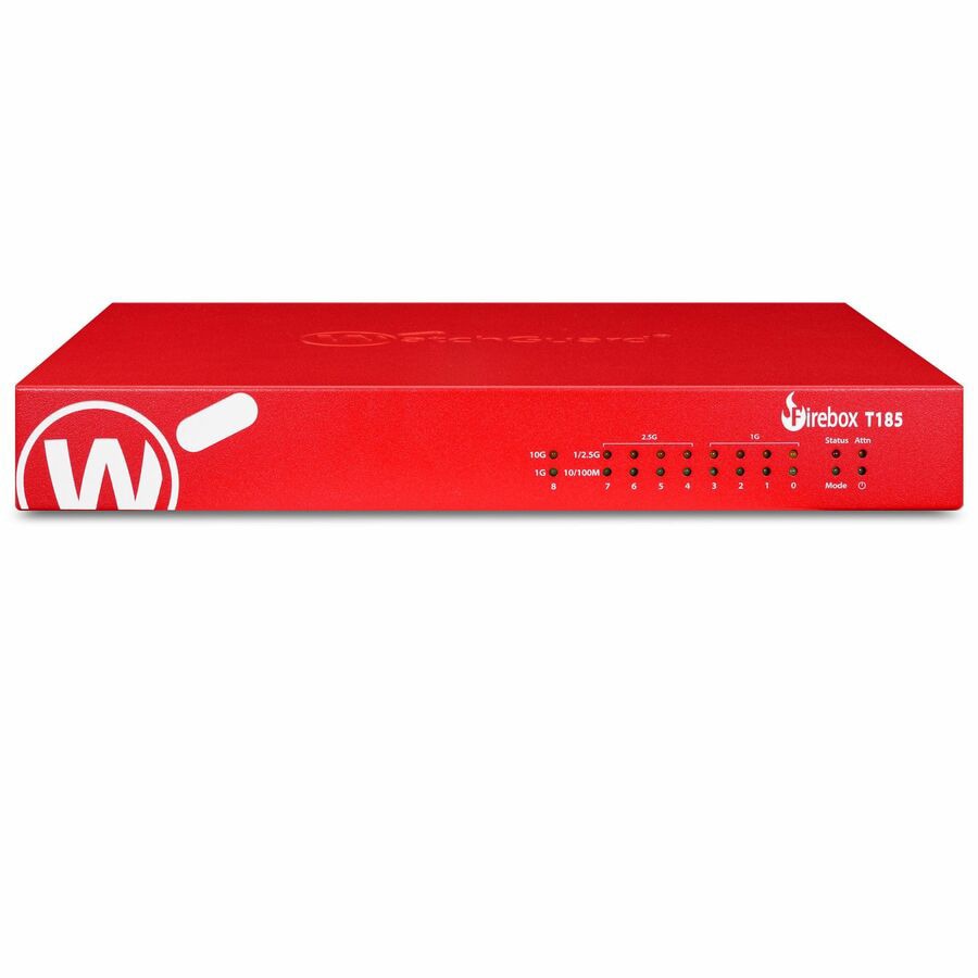 WatchGuard Firebox T185 Firewall with 3-Year Security Suite for SMBs
