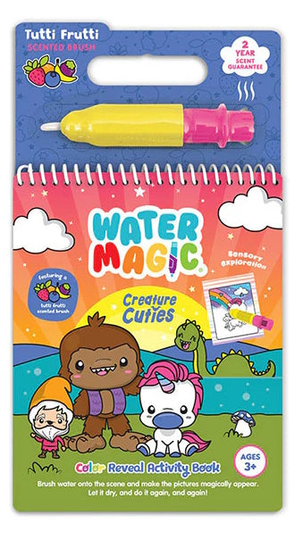 Water Magic Color Reveal Activity Book - Creature Cuties