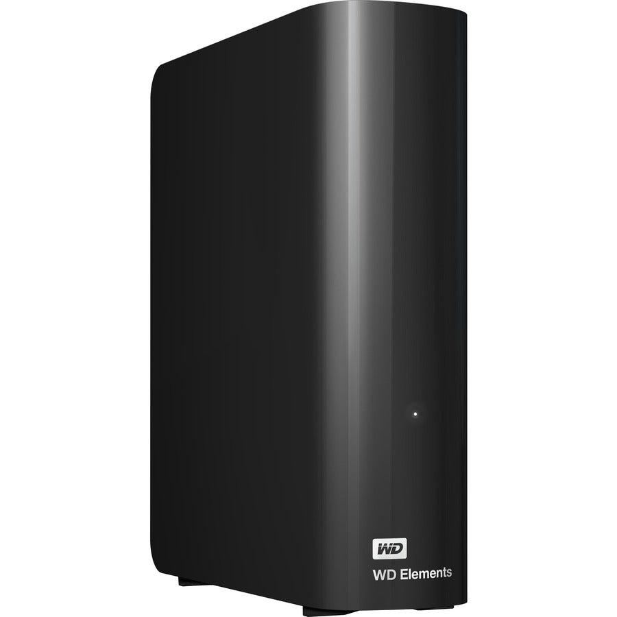Wd Elements 4Tb Usb 3.0 External Hard Drive Black Wdbwlg0040Hbk-Nesn