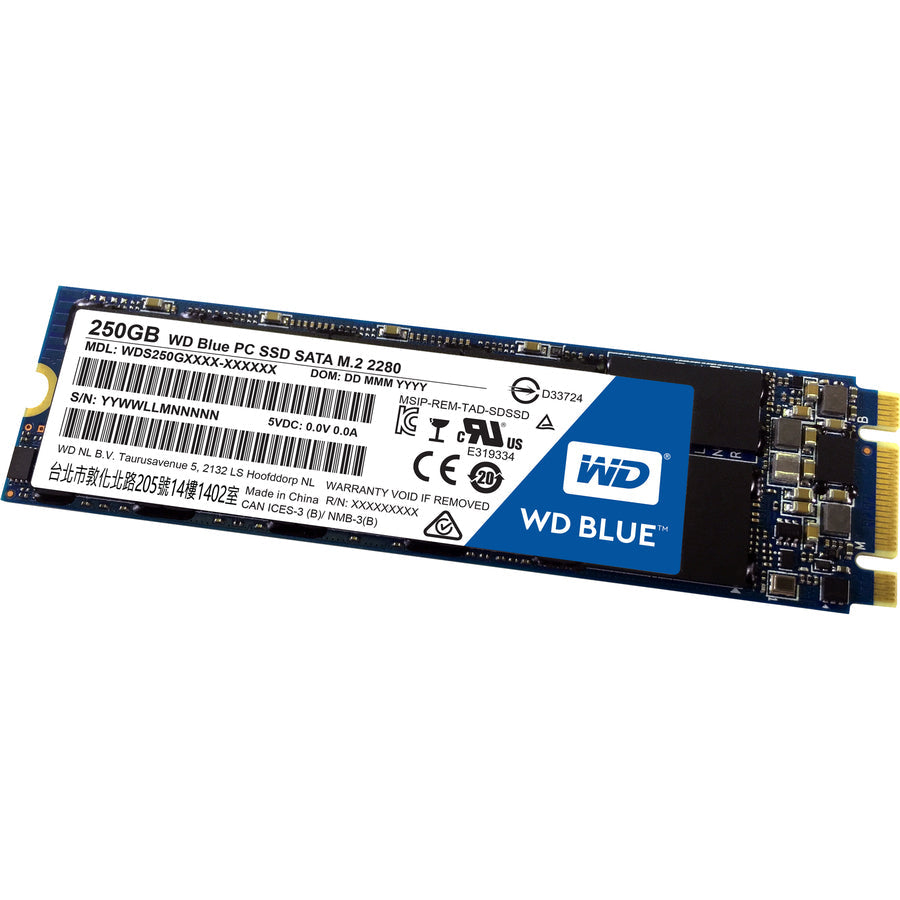 Wd-Imsourcing Blue Wds250G1B0B 250 Gb Solid State Drive - M.2 2280 Internal - Sata (Sata/600)