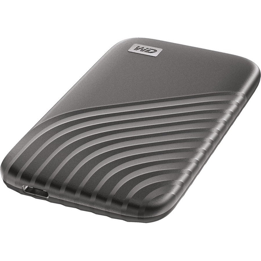 WD My Passport WDBAGF5000AGY-WESN 500 GB Portable Solid State Drive - External - Space Gray
