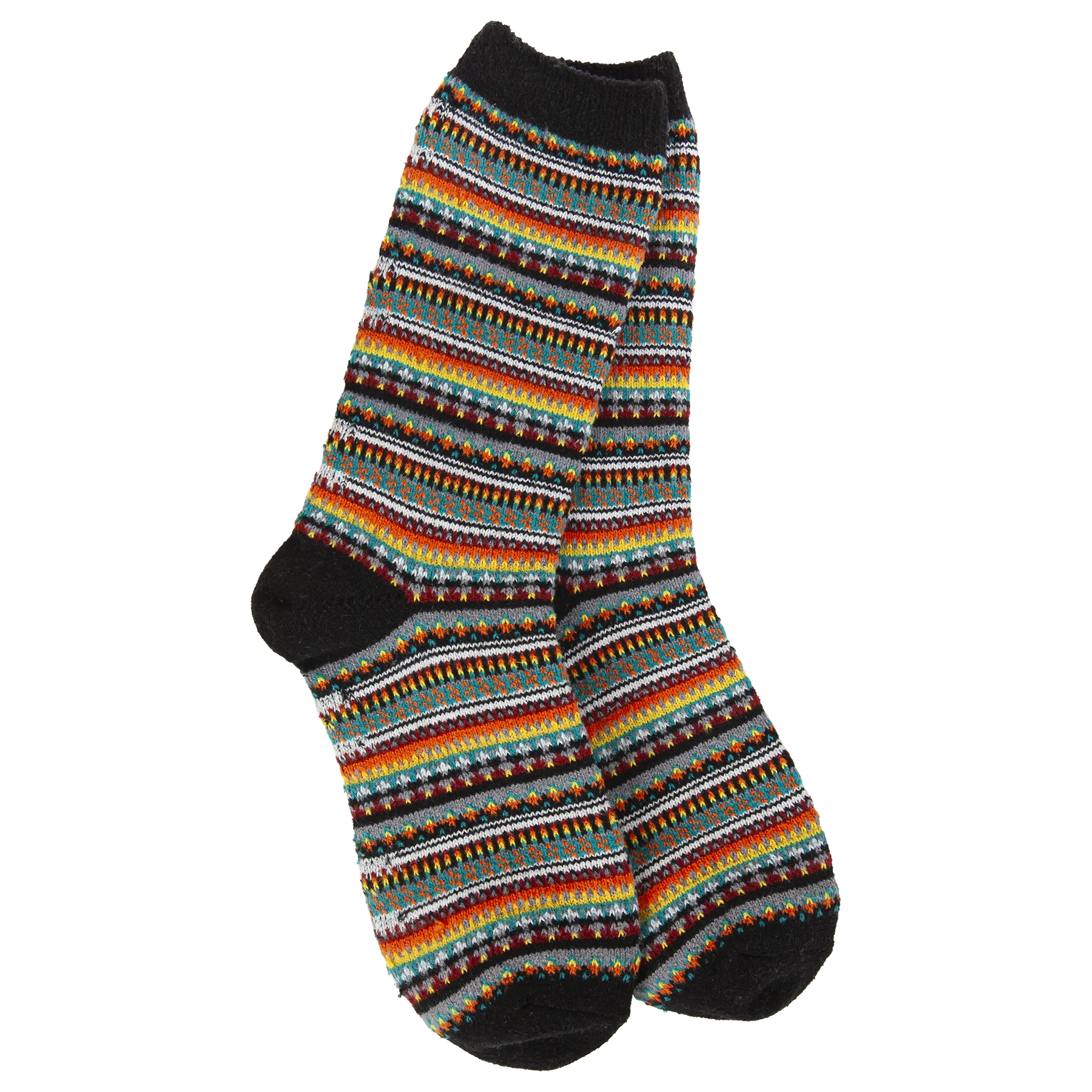 Weekend Boho Crew - Black Stripe