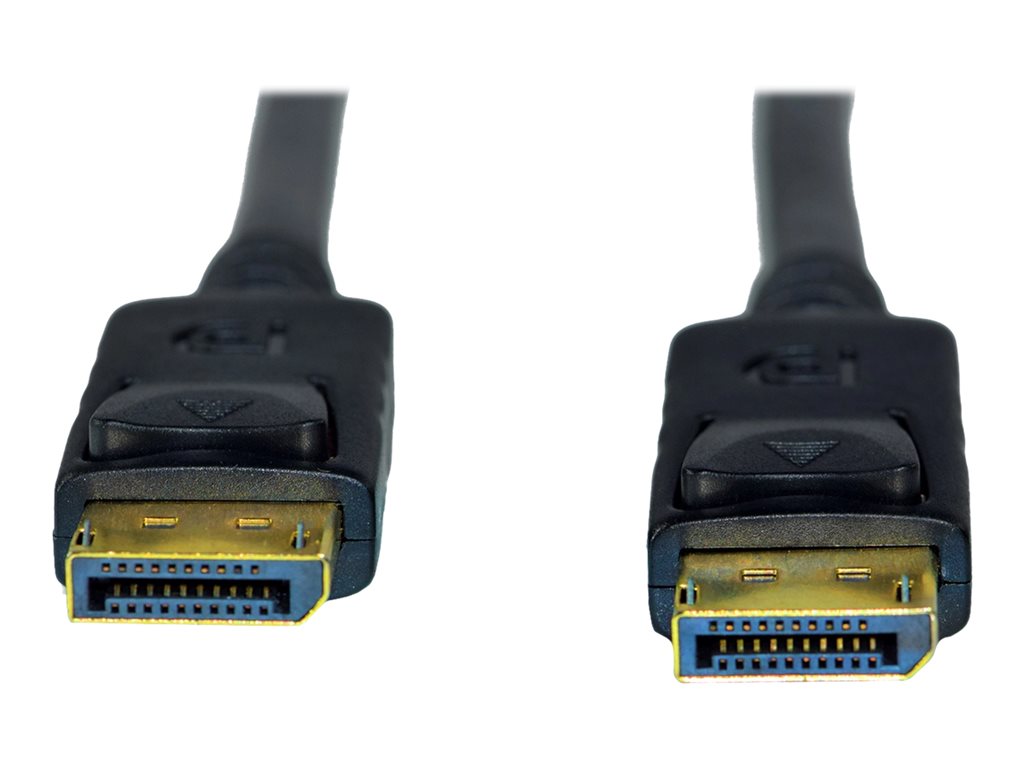 Weltron - DisplayPort cable - DisplayPort (M) latched to DisplayPort (M) latched - 6 ft - 4K60Hz support - black 91-720-06