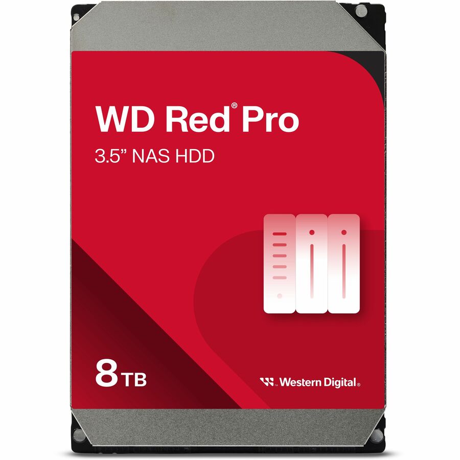 Western Digital Red Pro WD8005FFBX 8 TB Hard Drive - 3.5" Internal - SATA (SATA/600) -
