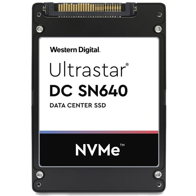 Western Digital Ultrastar DC SN640 WUS4BB076D7P3Ez 7.68 TB Solid State Drive - 2.5 Internal - U.2 (SFF-8639) NVMe (PCI Express NVMe 3.1 x4) - Mixed Use" 0TS1852