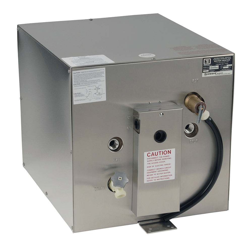 Whale Seaward 11 Gallon Hot Water Heater w/Rear Heat Exchanger - Stainless Steel - 240V -