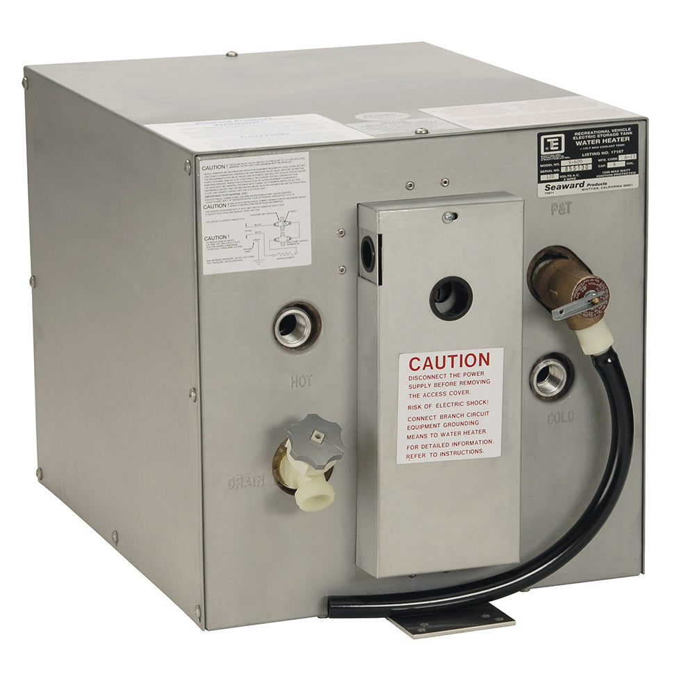 Whale Seaward 6 Gallon Hot Water Heater w/Rear Heat Exchanger - Galvanized Steel - 240V -
