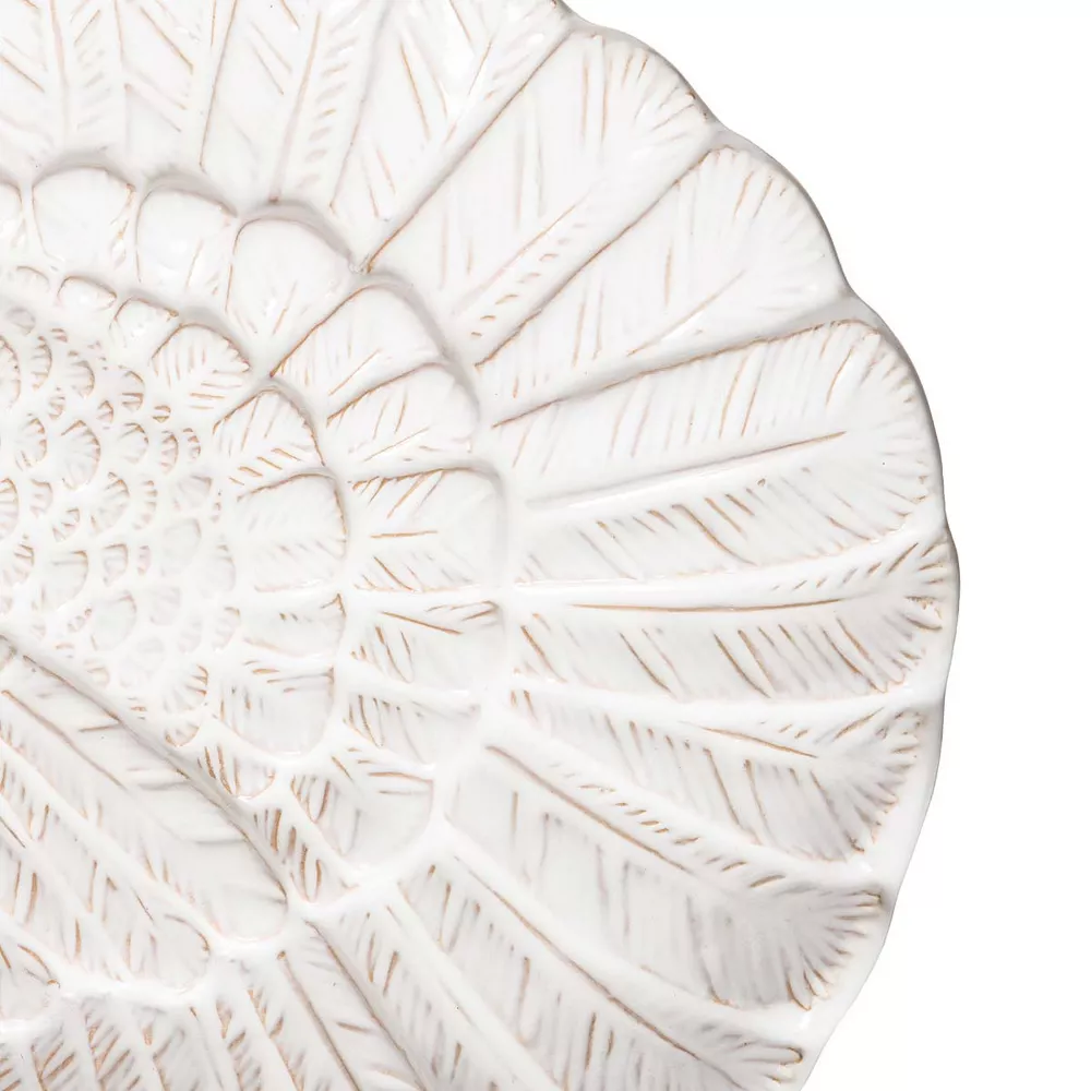 White Turkey Platter