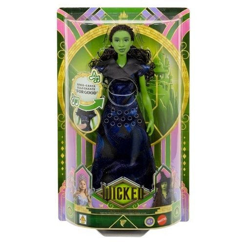 Wicked Elphaba Singing Doll with For Good Song for Kids