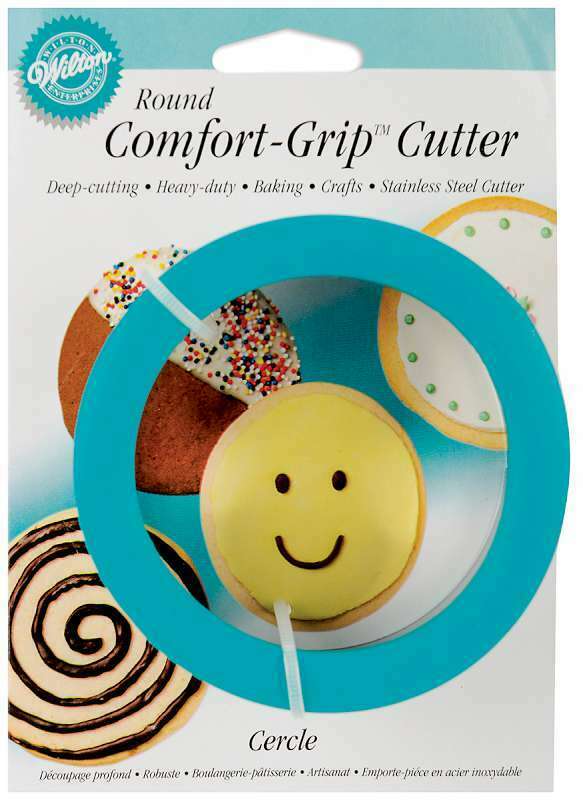 Wilton Round Circle Comfort-Grip Cutter, 3.5 inches