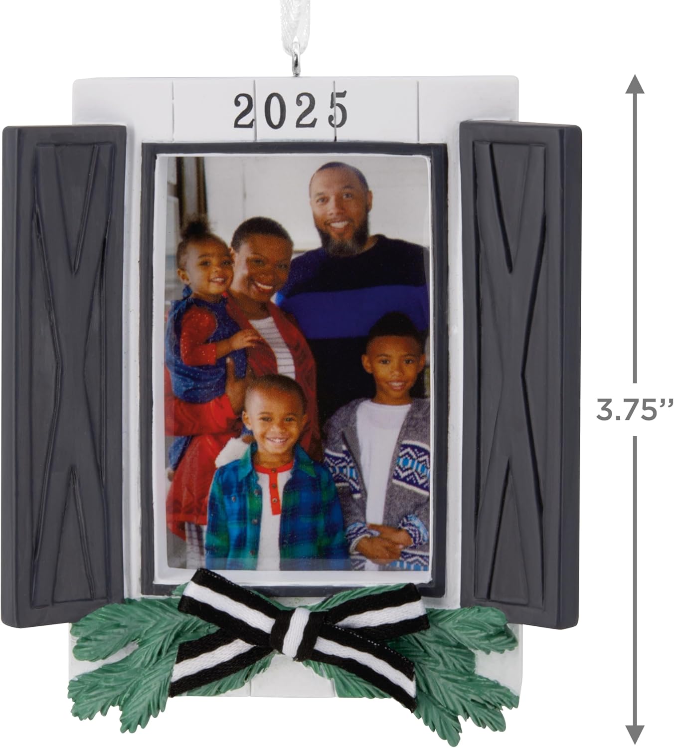 Window Display 2025 Photo Frame Hallmark Ornament