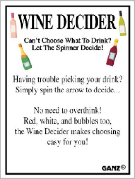 Wine Decider Charm