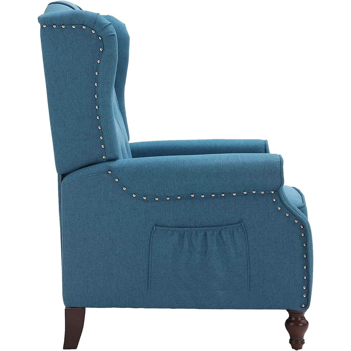 Wingback Recliner Chair With Massage And Heat Living Room