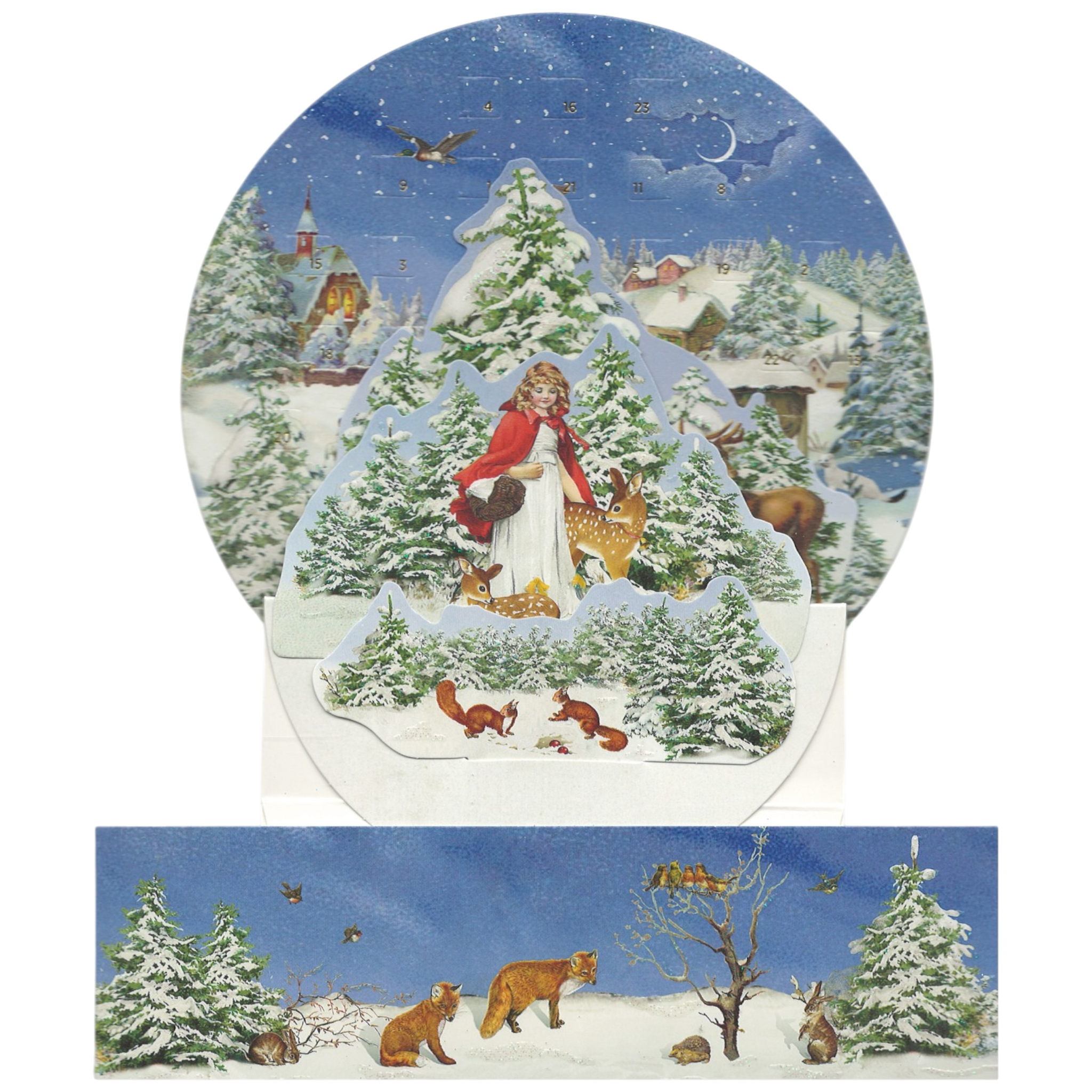Winter Village Pop-Up Advent Calendar