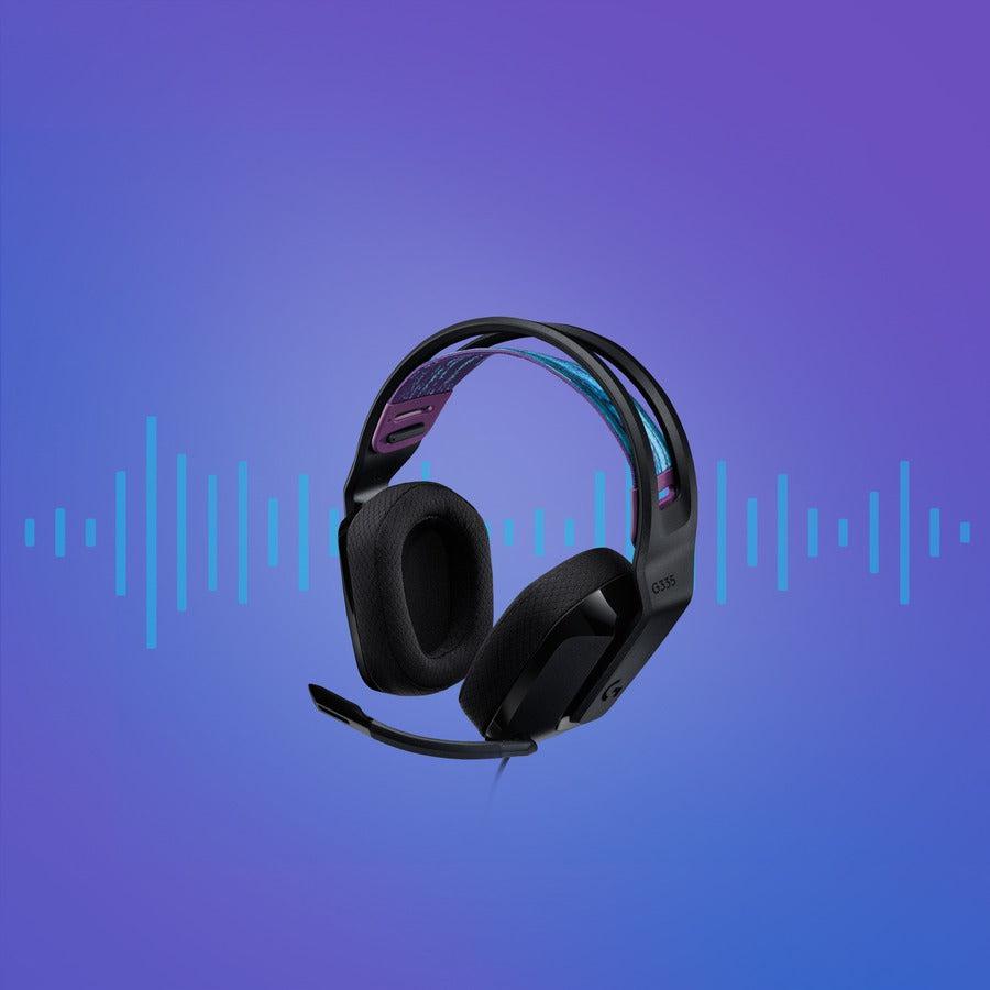 Wired Gaming Headset - Lightweight G335 Memory Foam Headset | Logitech G 981-000977