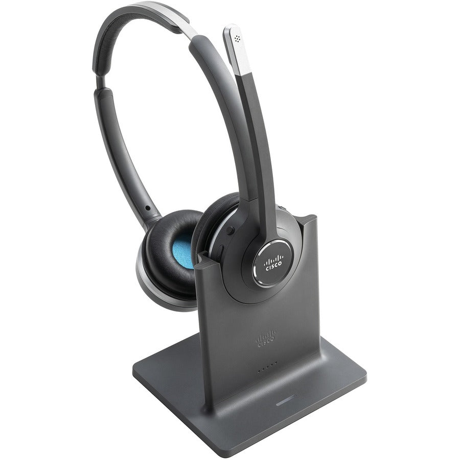 Wireless Headset - Cisco 562 Multibase DECT 6.0 Dual Ear Bluetooth | Cisco CP-HS-WL-562-M-US=