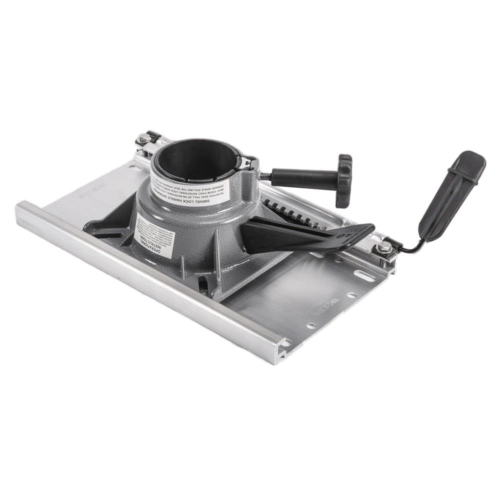 Wise Fore &amp; AFT Seat Slide Pedestal Mount - Fits 2-7/8" Post