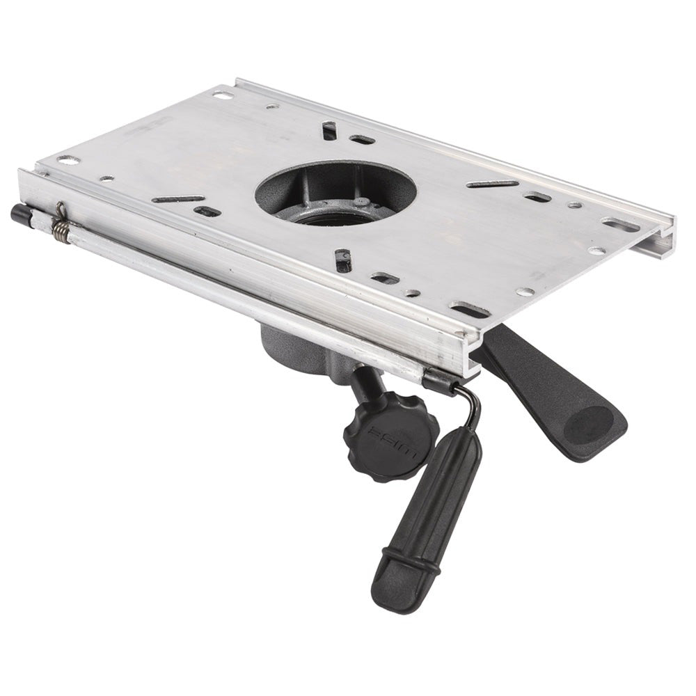 Wise Fore &amp; AFT Seat Slide Pedestal Mount - Fits 2-7/8" Post