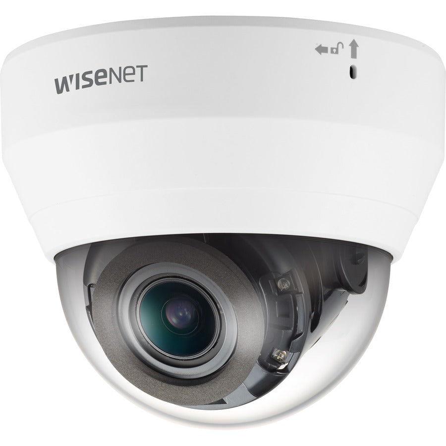 Wisenet QND-6082R 2 Megapixel Full HD Network Camera - Monochrome, Color - Dome - White