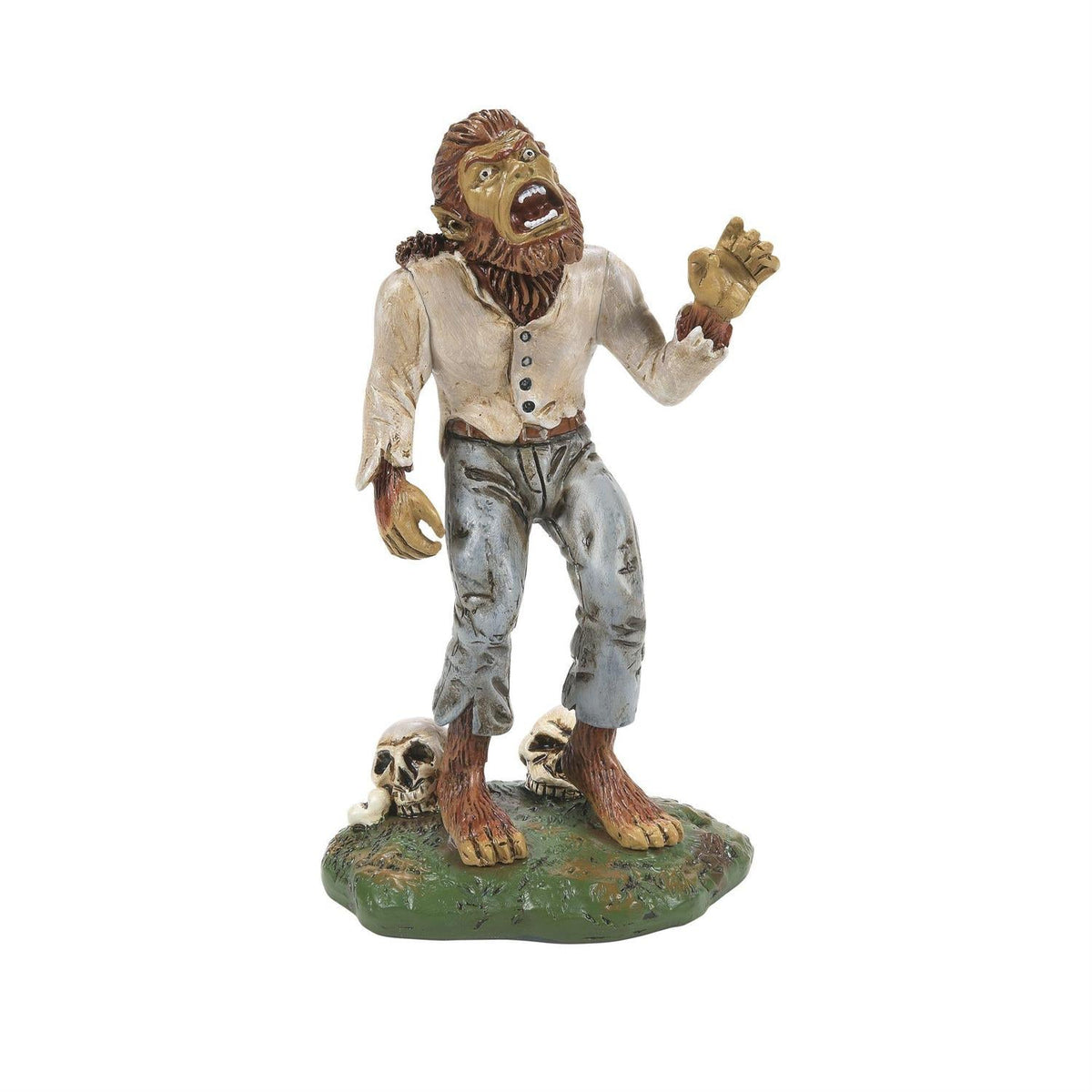 Wolfman's Howl Halloween Village Accessory