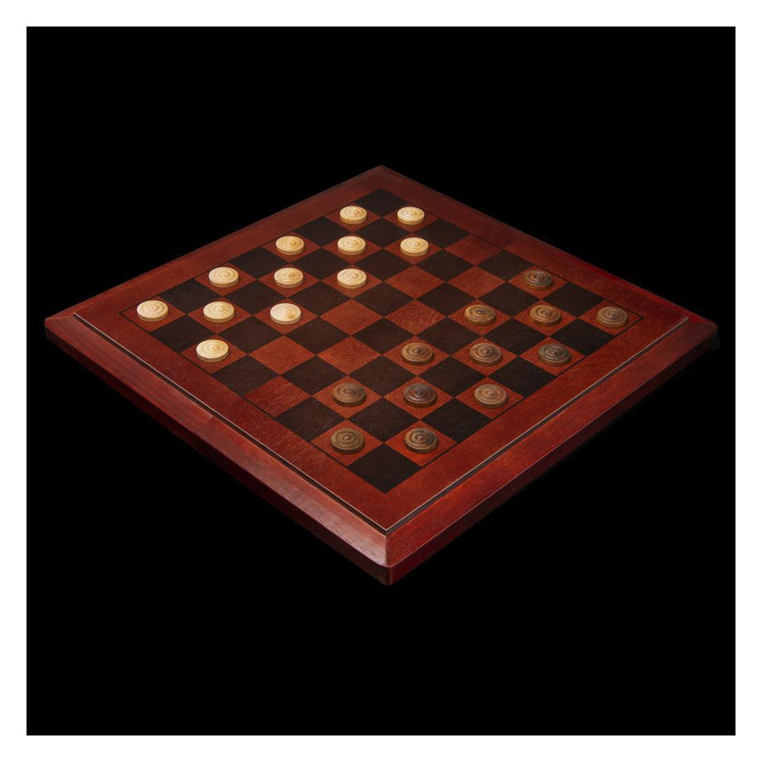 Wood Chess, Checkers, and Backgammon Set