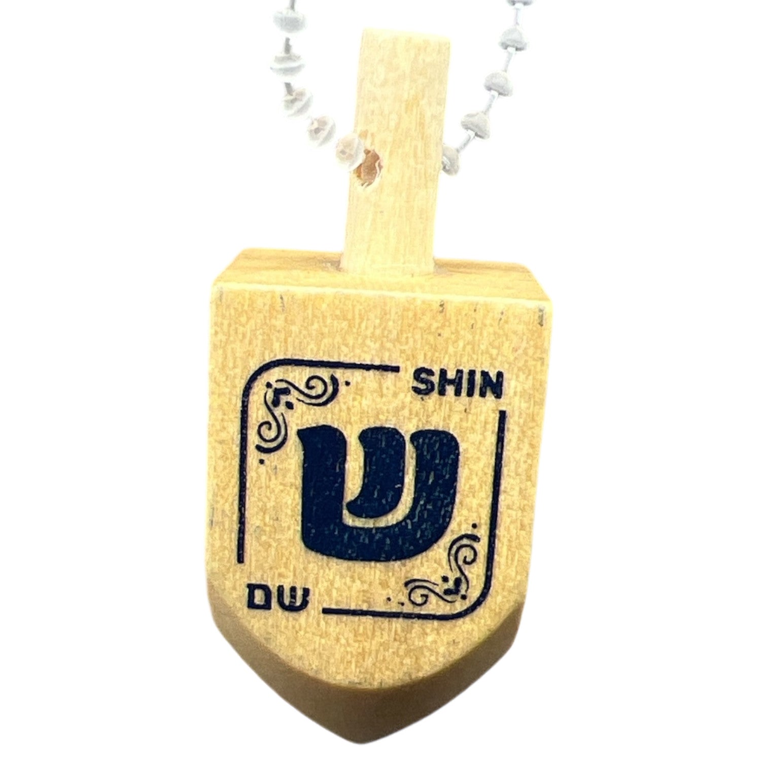 Wooden Chanukah Dreidel