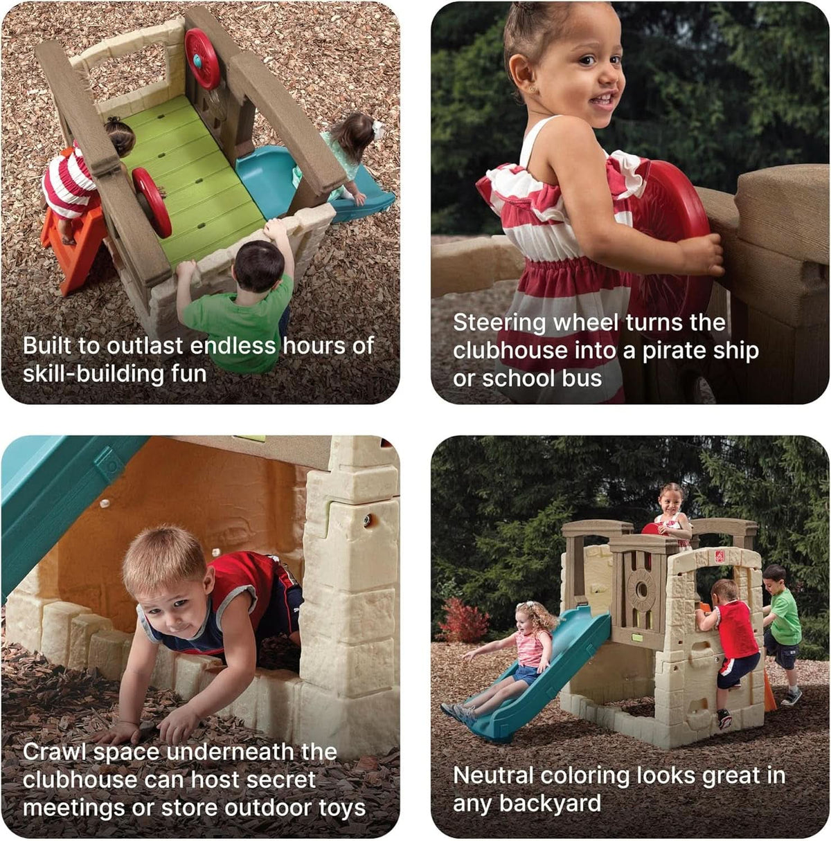 Woodland Climber II Kids Ultra multilevel Climbing Playset