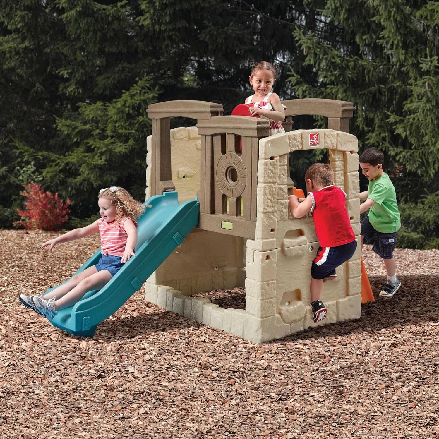 Woodland Climber II Kids Ultra multilevel Climbing Playset