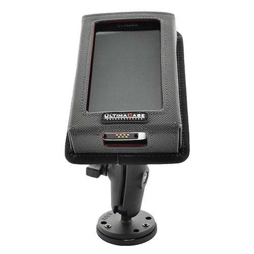 WorkStation Mountable Holster with Magnetic RAM Mount for Zebra TC51/TC56 or TC52/TC57 with or without Exoskeleton