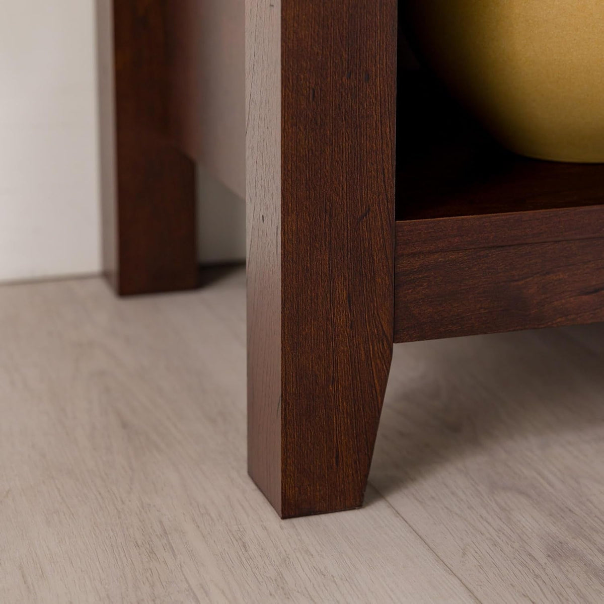 Wren Classic Brown TV Media Console For 80 Inch TV Storage