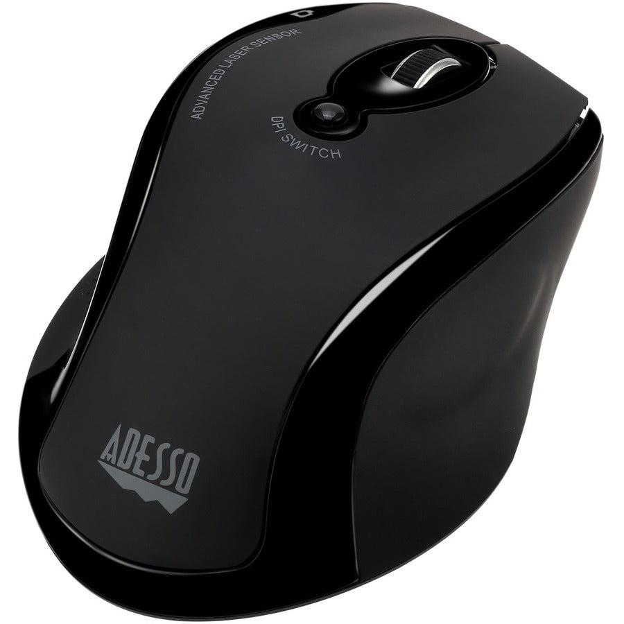 Wrls Optical Ergo Mouse,Laser Engine 800 1200 1600 Dpi