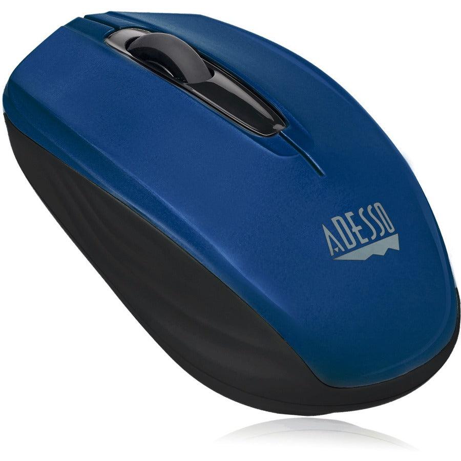 Wrls Optical Wheel Mouse Blue,Optical Sensor Nano Receiver