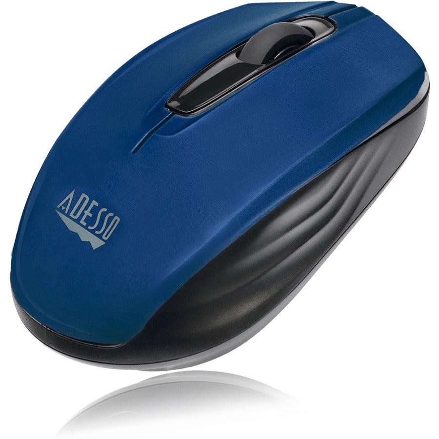 Wrls Optical Wheel Mouse Blue,Optical Sensor Nano Receiver