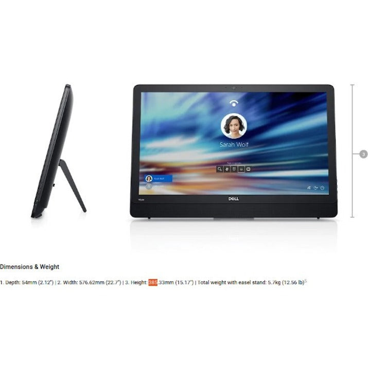 Wyse 5000 5470 All-in-One Thin Client - Intel Celeron J4105 Quad-core (4 Core) 2XGVR