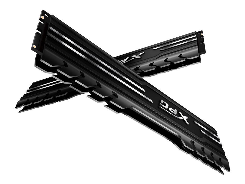 XPG GAMMIX D10 - DDR4 - kit - 16 GB: 2 x 8 GB - DIMM 288-pin - 3600 MHz / PC4-28800 - CL18 - 1.35 V - unbuffered -