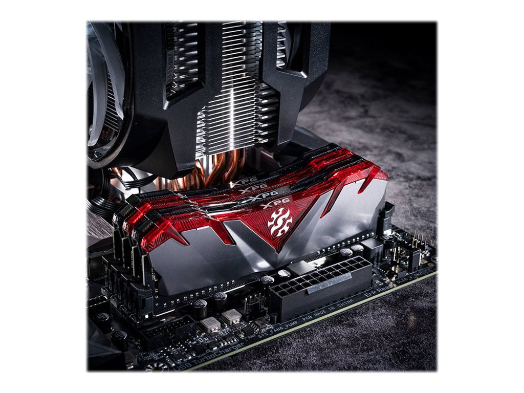 XPG GAMMIX D30 - DDR4 - module - 16 GB - DIMM 288-pin - 3200 MHz / PC4-25600 - CL16 - 1.35 V - unbuffered - non-ECC -