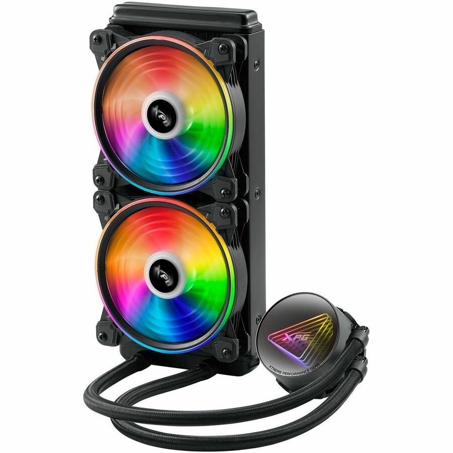 XPG LEVANTE X 240 All-in-One CPU Liquid Cooler - 4.72" Maximum Fan Diameter - 2 x Fan(s)