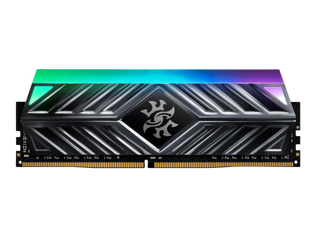XPG SPECTRIX D41 - DDR4 - module - 8 GB - DIMM 288-pin - 3200 MHz / PC4-25600 - CL16 - unbuffered - non-ECC - tungsten